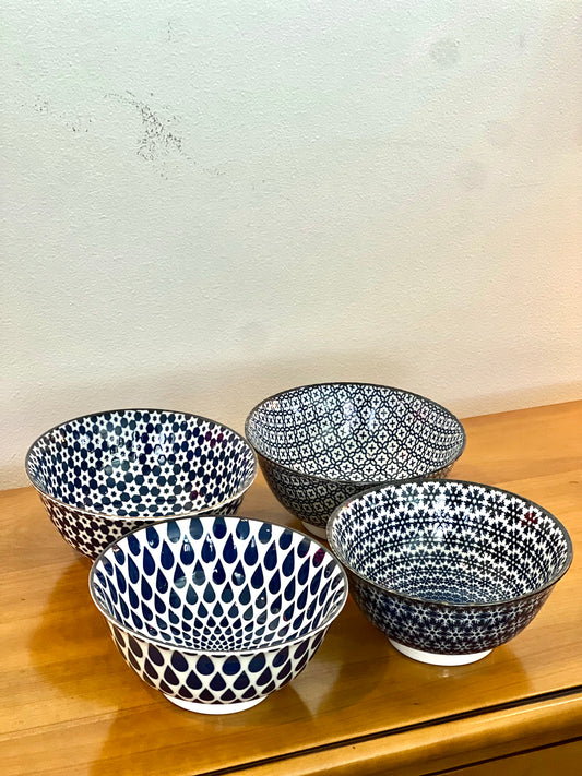 Blue and White Bowls