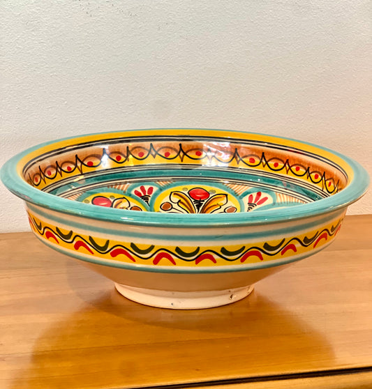 Spanish Pottery Bowl