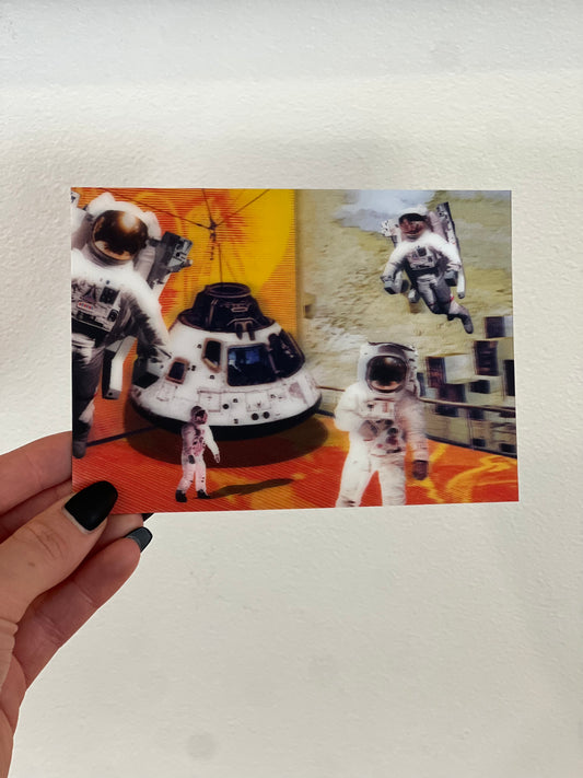 Astronaut Postcard